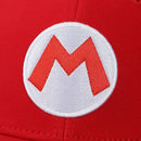 Super Mario Bros Mario Flex Fit Hat, Red, One Size
