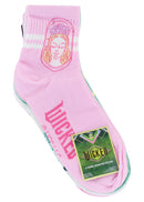 Wicked Ladies Quarter Socks, 5-Pair, 9-11