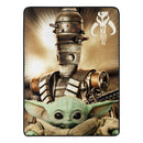 Star Wars The Mandalorian: Nurse Protocol 46" x 60" Super Plush Throw Blanket