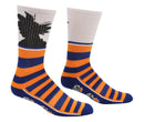 Dragon Ball Super Goku Silhouette Athletic Crew Socks, One Size