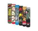 Jurassic Park Adult Casual Crew Socks, 6-Pack, 10-13