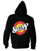 Joss Whedon Serenity Logo Shiny Mens Zip Front Hooded Sweatshirt