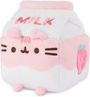 Pusheen Strawberry Milk Sips Plush, 6"