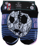 Nightmare Before Christmas Spooky Rebel Womens Sock Set, 10-Pack, Shoe Size 4-10