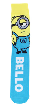 Minions Adult Casual Crew Socks, 6-Pack, Size 10-13