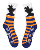 Dragon Ball Super Goku Silhouette Athletic Crew Socks, One Size