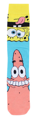 Spongebob Squarepants Adult Casual Crew Socks, 6-Pack, 10-13