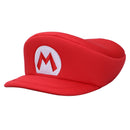 Super Mario Bros Mario Patch Men's Red Beret Cap, One Size