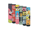 Spongebob Squarepants Adult Casual Crew Socks, 6-Pack, 10-13