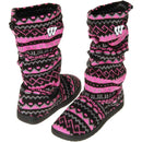 Wisconsin Badgers Women's Jacquard Knit Boots
