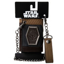 Star Wars The Mandalorian Chain Wallet with Metal Shield