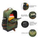 The Legend of Zelda Hyrule Crest Adult Backpack, Green, 17"