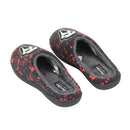 Scream Ghostface Mask & Blood Splatter Adult Black Scuffs, Small