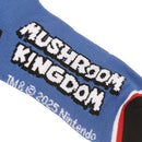 Super Mario Bros Mushroom Kingdom Men's Athletic Crew Socks, 10-13