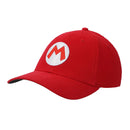 Super Mario Bros Mario Flex Fit Hat, Red, One Size
