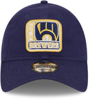 Milwaukee Brewers Logo Mix 9TWENTY Adjustable Hat