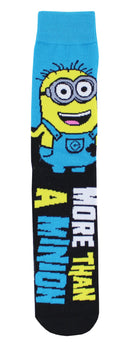 Minions Adult Casual Crew Socks, 6-Pack, Size 10-13