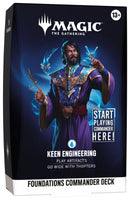Magic: The Gathering Foundations Commander Deck - Keen Engineering