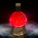 Sorcerer's Potion Light with Swirling Mystical Brew (Red)