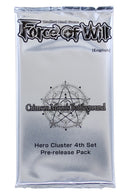 Force of Will TCG: Crimson Moon's Battleground Hero Cluster 4th Set Pre-release Pack