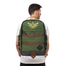 The Legend of Zelda Hyrule Crest Adult Backpack, Green, 17"