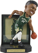 Milwaukee Bucks Giannis Antetokounmpo Framed Showcase Bobblehead