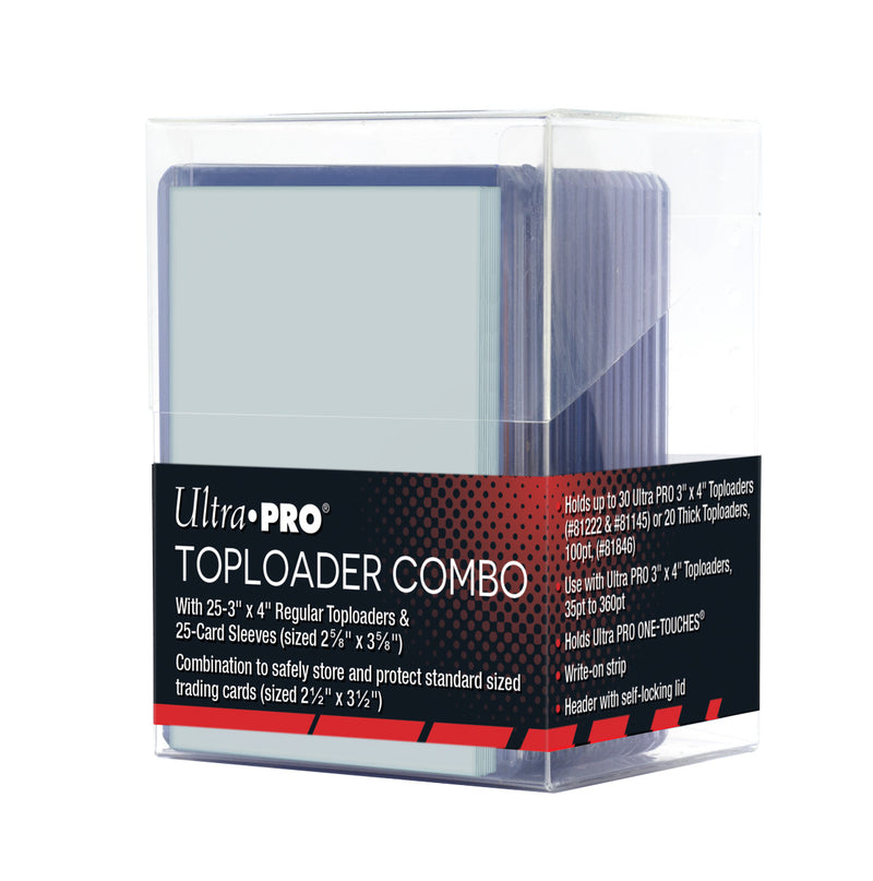 Toploader Combo - Toploaders, Card Sleeves & Storage Box