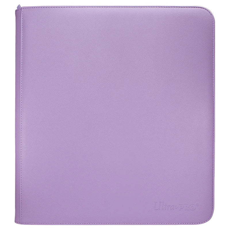 Vivid 12-Pocket Zippered PRO-Binder, Purple