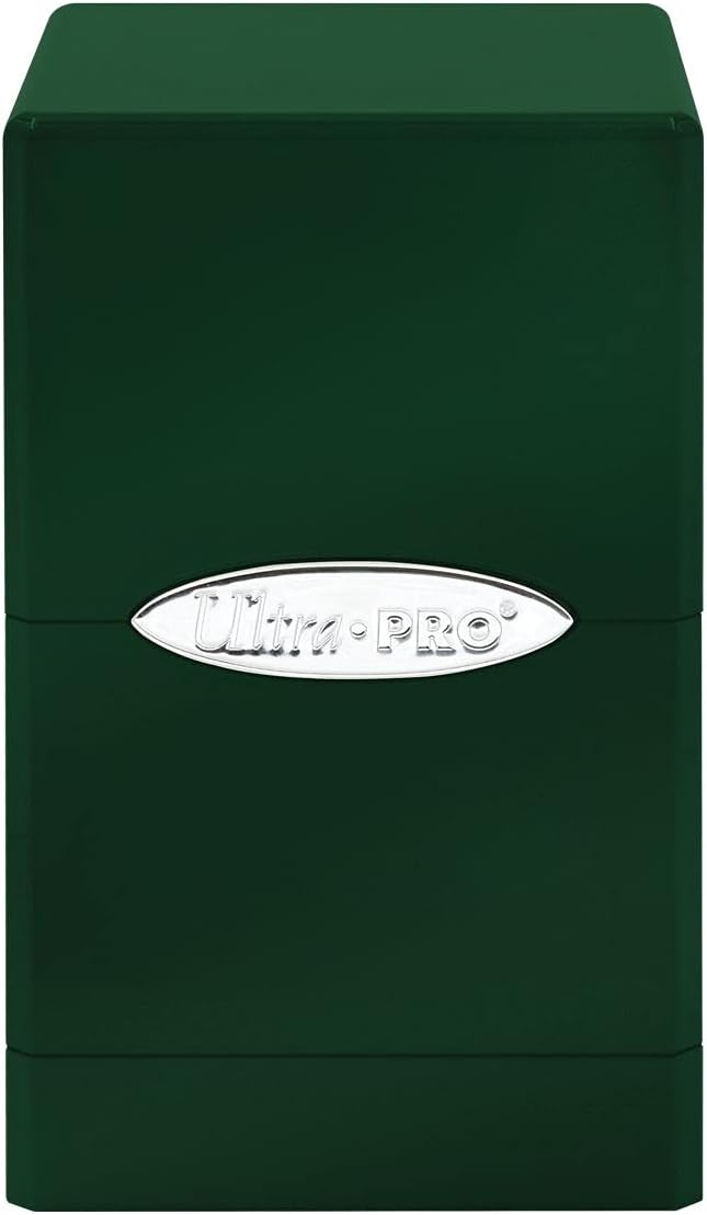 Hi-Gloss Satin Tower Deck Box, Emerald Green