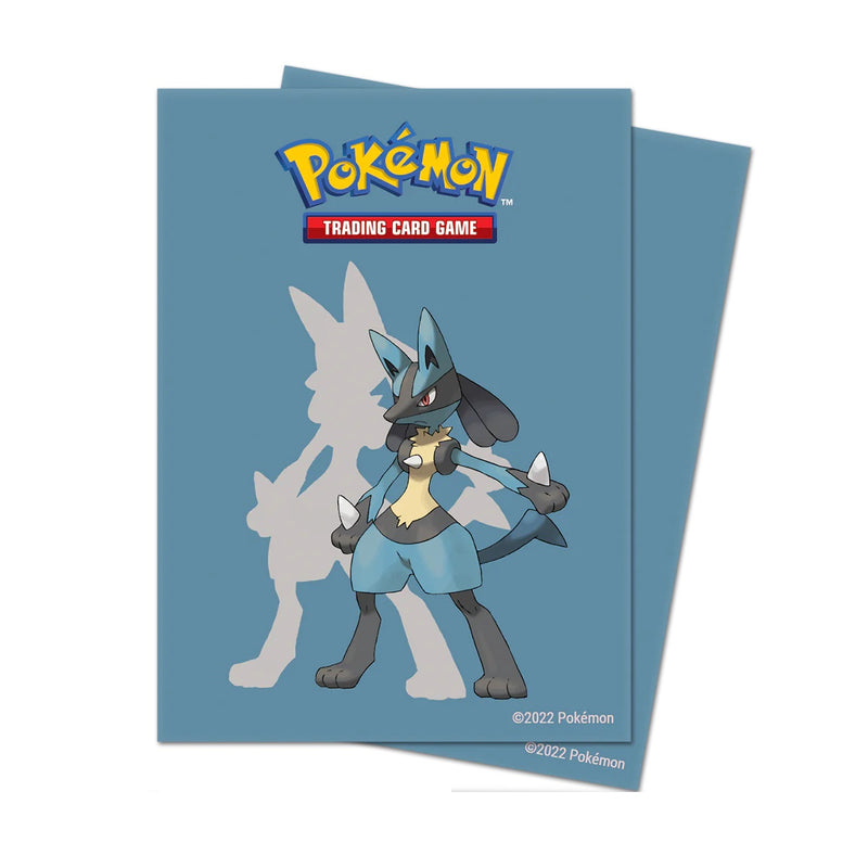 Lucario Standard Deck Protector Sleeves (65ct) for Pokemon