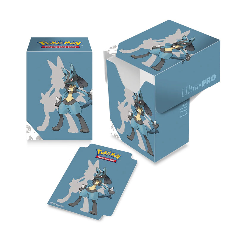 Lucario Full-View Deck Box for Pokemon