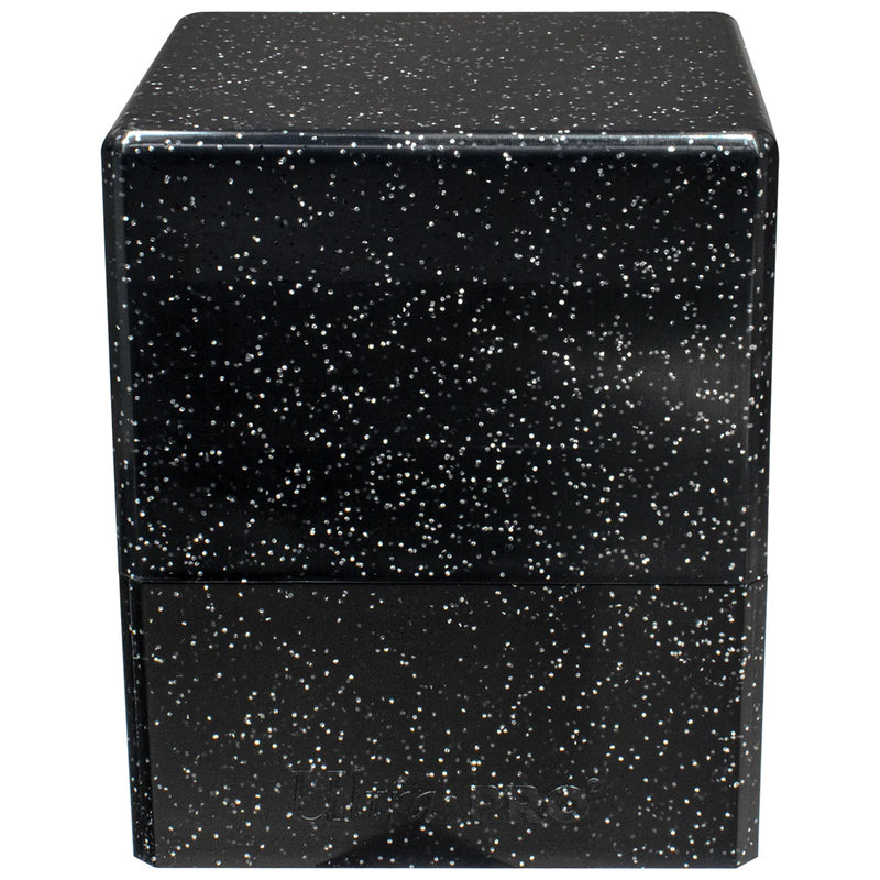 Glitter Satin Deck Cube, Black