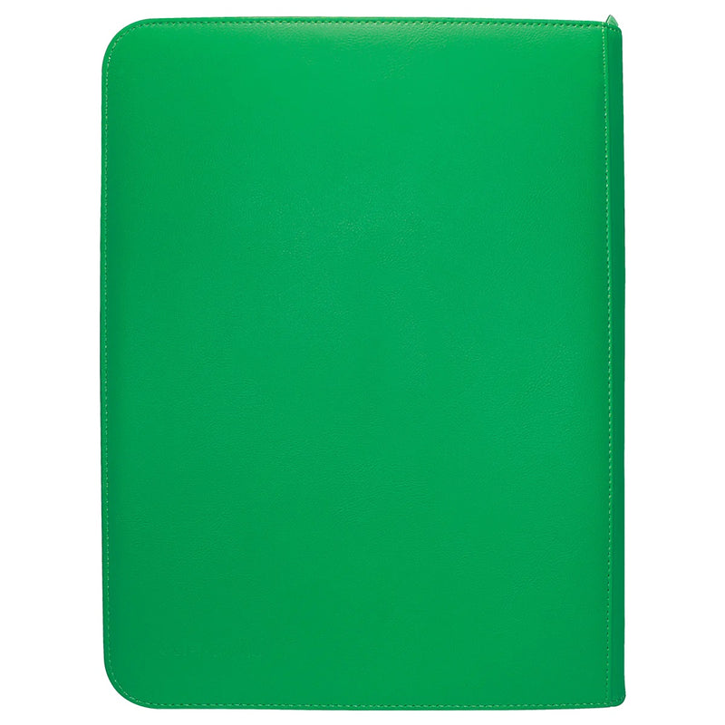 Vivid 9-Pocket Zippered PRO-Binder, Green