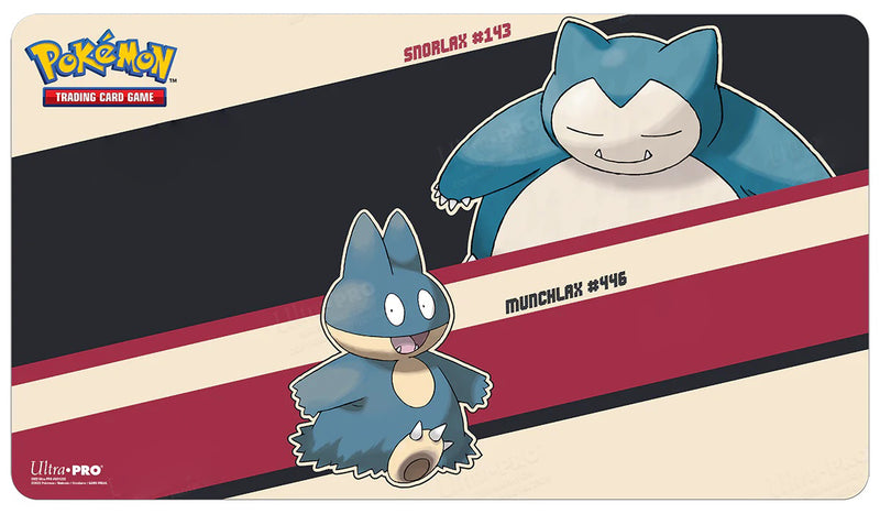 Snorlax and Munchlax Standard Gaming Playmat Mousepad for Pokemon