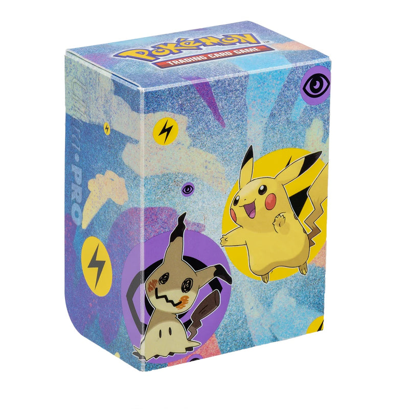 Pikachu & Mimikyu Full-View Deck Box for Pokémon