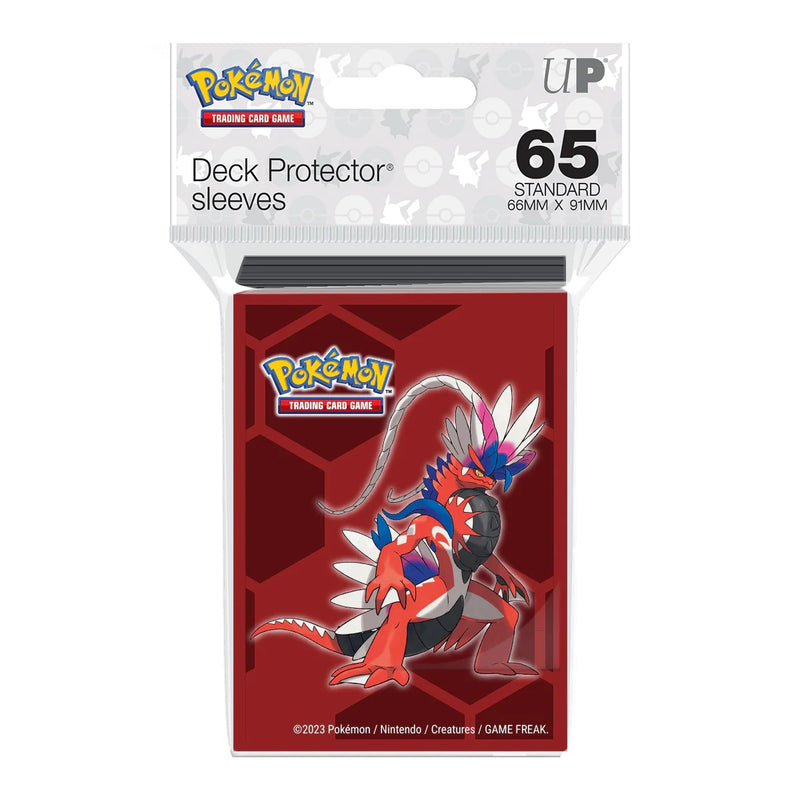 Koraidon Standard Deck Protector Sleeves (65ct) for Pokemon