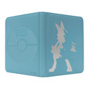 Elite Series - Lucario 9-Pocket Zippered PRO Binder for Pokemon, Blue