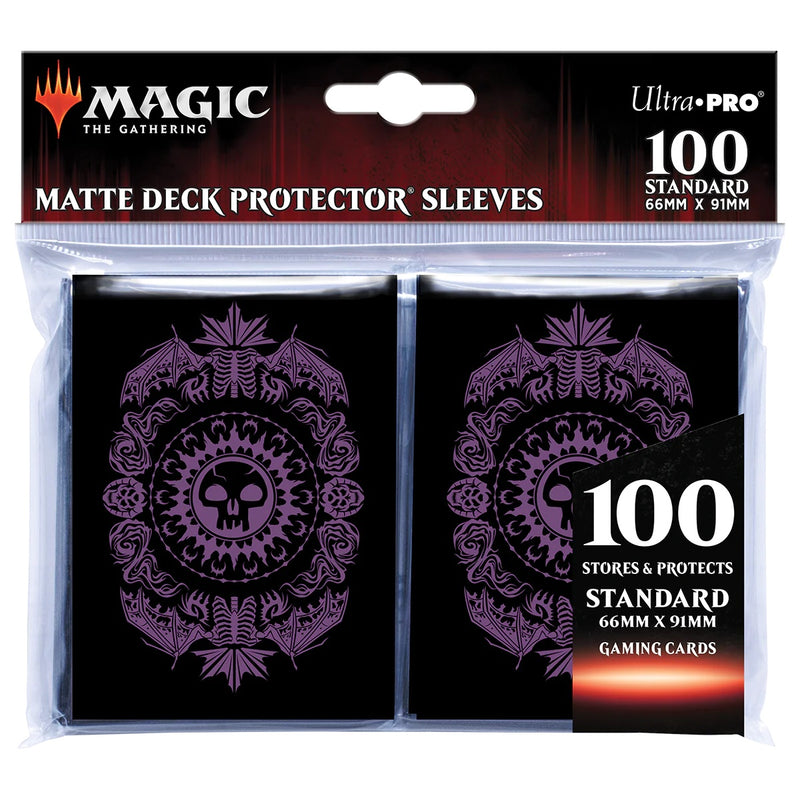 Mana 7 Swamp Deck Protector Sleeves (100ct) for Magic: The Gathering