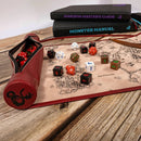 Sword Coast Dice Scroll Map for Dungeons & Dragons RPG