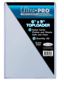 6" X 9" Toploader, 25 Count