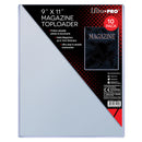 9" X 11-1/4" Thick Magazine Toploader (10-Count)