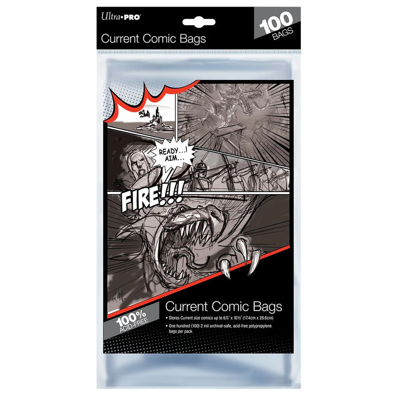 Current Size Comic Bags (100ct)