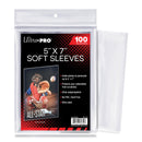5" x 7" Soft Card Sleeves, 100ct