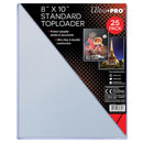 8" x 10" Standard Toploaders (25 count)