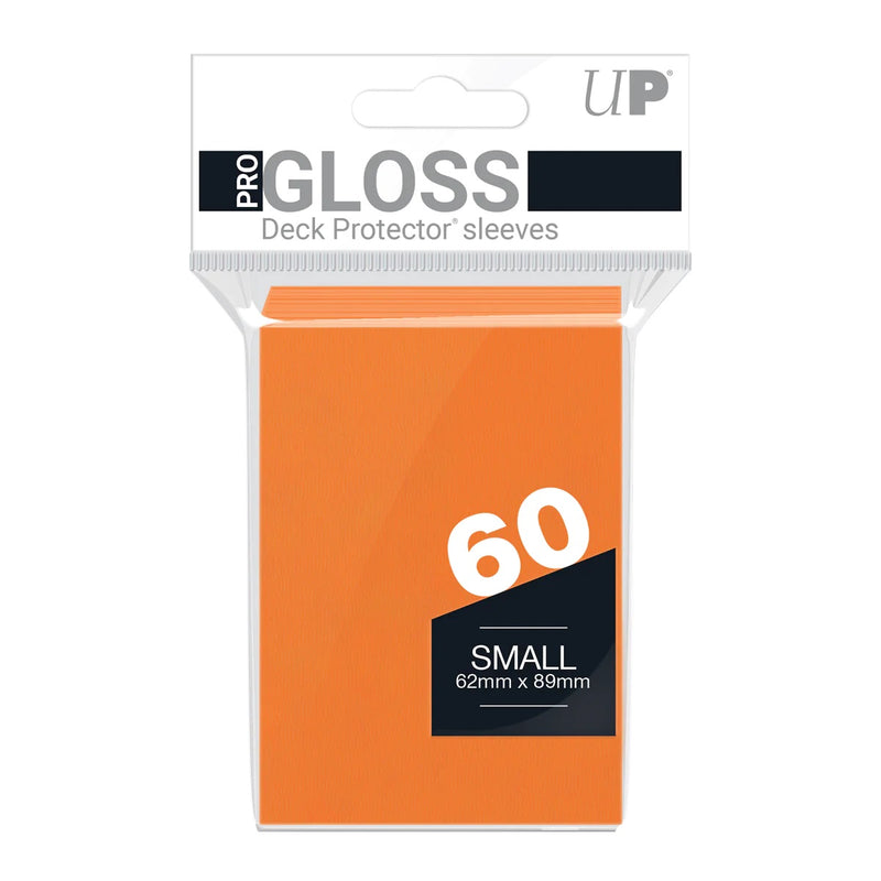 PRO-Gloss Small Deck Protector Sleeves (60ct), Orange