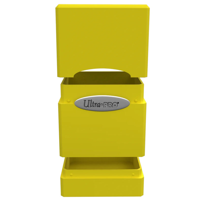 Classic Satin Tower Deck Box, Lemon Yellow
