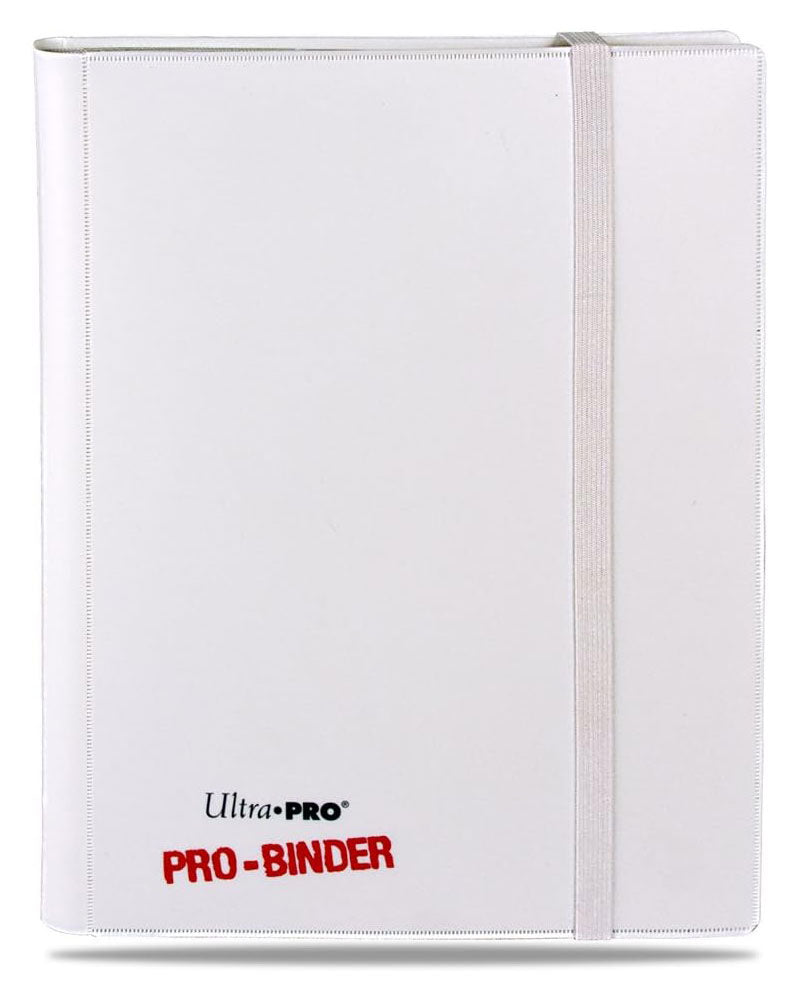 PRO-Binder 9-Pocket Portfolio, White/White