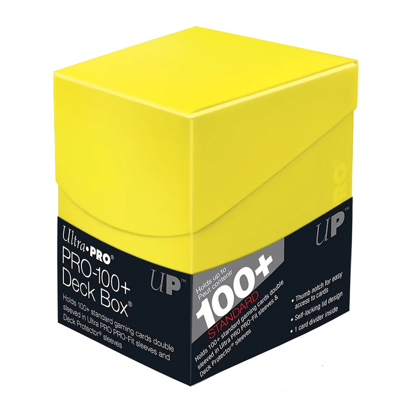 Eclipse PRO 100+ Deck Box, Lemon Yellow