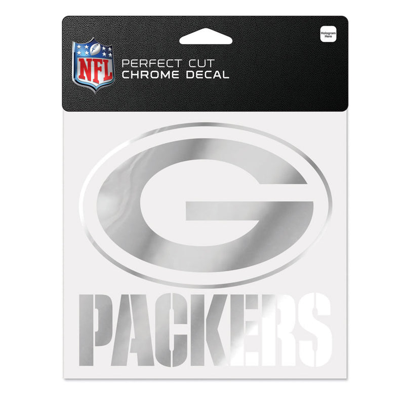 wincraft,win,craft,green bay packers,chrome,perfect,cut,decal,auto,accessories,sticker,decor,decoration,car,vehicle