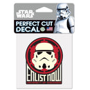 University of Wisconsin NCAA Perfect Cut Color Decal, 4" x 4", Black